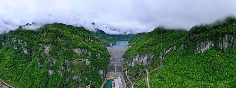 江坪河水库 乐天使溇水水电公司供图